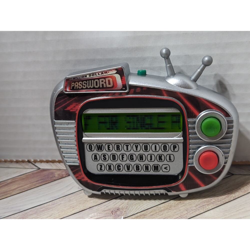 Million Dollar Password Handheld Game Touch Screen 2008 ✅ Tested ✅Works